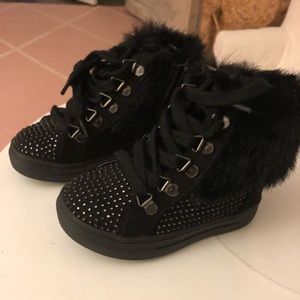 Toddler (7T) Faux Fur Boots